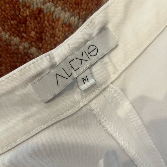 ALEXIS white Osborn pants sz m - Picture 4 of 6